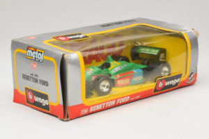Benetton B190 Ford #20 N. Piquet F1 1990 Bburago 1:24 6102 Kov – obrázok 2 z 3