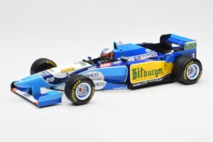 Benetton B195 Renault #1 M. Schumacher Winner Japanese GP 1995 Minichamps 1:18 510953401 Kov