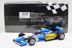 Benetton B195 Renault #1 M. Schumacher Winner Japanese GP 1995 Minichamps 1:18 510953401 Kov – obrázok 6 z 6