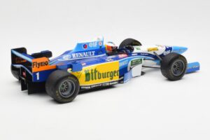 Benetton B195 Renault #1 M. Schumacher Canadian GP 1995 Minichamps 1:18 510950601 Kov – obrázok 2 z 6