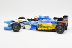 Benetton B195 Renault #1 M. Schumacher Canadian GP 1995 Minichamps 1:18 510950601 Kov – obrázok 3 z 6