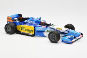 Benetton B195 Renault #1 M. Schumacher Canadian GP 1995 Minichamps 1:18 510950601 Kov – obrázok 4 z 6