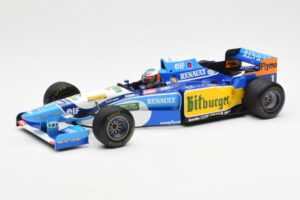 Benetton B195 Renault #1 M. Schumacher Canadian GP 1995 Minichamps 1:18 510950601 Kov