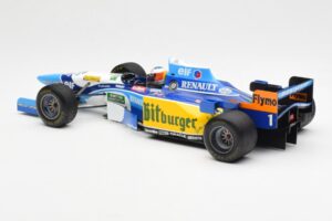 Benetton B195 Renault #1 M. Schumacher Canadian GP 1995 Minichamps 1:18 510950601 Kov – obrázok 5 z 6