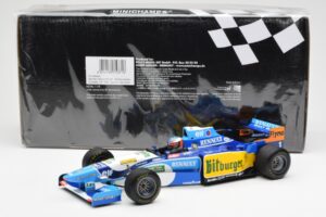 Benetton B195 Renault #1 M. Schumacher Canadian GP 1995 Minichamps 1:18 510950601 Kov – obrázok 6 z 6