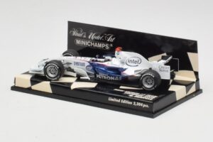 BMW Sauber F1.08 #5 N. Heidfeld Showcar 2008 Minichamps 1:43 400080083 Kov – obrázok 3 z 5