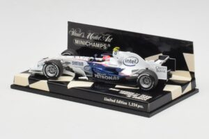 BMW Sauber F1.08 #4 R. Kubica Showcar 2008 Minichamps 1:43 400080084 Kov – obrázok 3 z 5