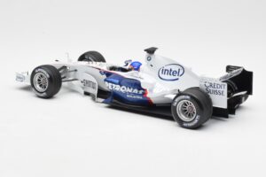 BMW Sauber F1.06 #17 J. Villeneuve F1 2006 Minichamps 1:18 100060017 Kov – obrázok 5 z 6