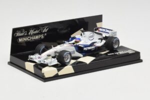 BMW Sauber F1.06 #11 J. Villeneuve F1 2006 Minichamps 1:43 400060017 Kov – obrázok 2 z 5