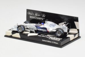 BMW Sauber F1.06 J. Villeneuve Wedding Edition F1 2006 Minichamps 1:43 400060117 Kov – obrázok 2 z 5