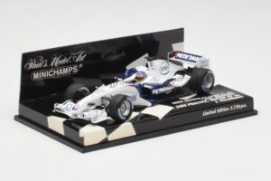 BMW Sauber F1.06 J. Villeneuve Wedding Edition F1 2006 Minichamps 1:43 400060117 Kov – obrázok 3 z 5