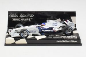 BMW Sauber F1.06 J. Villeneuve Wedding Edition F1 2006 Minichamps 1:43 400060117 Kov