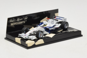 BMW Sauber F1.06 #16 N. Heidfeld BMW Sauber F1 Team 2006 Minichamps 1:43 400060016 Kov – obrázok 2 z 5