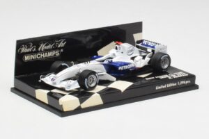 BMW Sauber F1.06 #16 N. Heidfeld F1 2006 Minichamps 1:43 400060086 Kov – obrázok 3 z 5