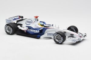 BMW Sauber F1.06 #16 N. Heidfeld F1 2006 Minichamps 1:18 100060016 Kov – obrázok 4 z 6