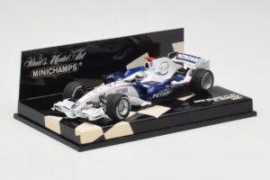 BMW Sauber F1.07 #3 N. Heidfeld Race Car 2007 Minichamps 1:43 400070009 Kov – obrázok 2 z 5