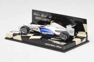BMW Sauber F1.09 #6 N. Heidfeld F1 2009 Minichamps 1:43 400090076 Kov – obrázok 2 z 5