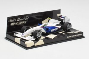 BMW Sauber F1.09 #6 N. Heidfeld F1 2009 Minichamps 1:43 400090076 Kov – obrázok 3 z 5
