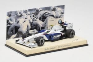 BMW Sauber F1.09 #6 N. Heidfeld F1 2009 v2 Minichamps 1:43 80422155795 Kov – obrázok 2 z 5