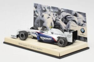 BMW Sauber F1.09 #6 N. Heidfeld F1 2009 v2 Minichamps 1:43 80422155795 Kov – obrázok 3 z 5