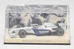 BMW Sauber F1.09 #6 N. Heidfeld F1 2009 v2 Minichamps 1:43 80422155795 Kov – obrázok 5 z 5