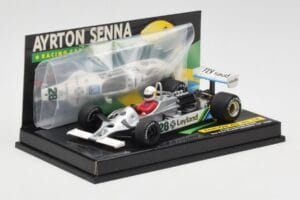 Brabham BMW BT52B A. Senna Test Car Paul Ricard 14 November 1983 Minichamps 1:43 540834399 Kov – obrázok 2 z 5