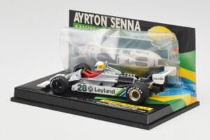 Brabham BMW BT52B A. Senna Test Car Paul Ricard 14 November 1983 Minichamps 1:43 540834399 Kov – obrázok 3 z 5