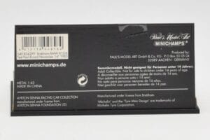 Brabham BMW BT52B A. Senna Test Car Paul Ricard 14 November 1983 Minichamps 1:43 540834399 Kov – obrázok 4 z 5