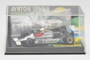Brabham BMW BT52B A. Senna Test Car Paul Ricard 14 November 1983 Minichamps 1:43 540834399 Kov – obrázok 5 z 5