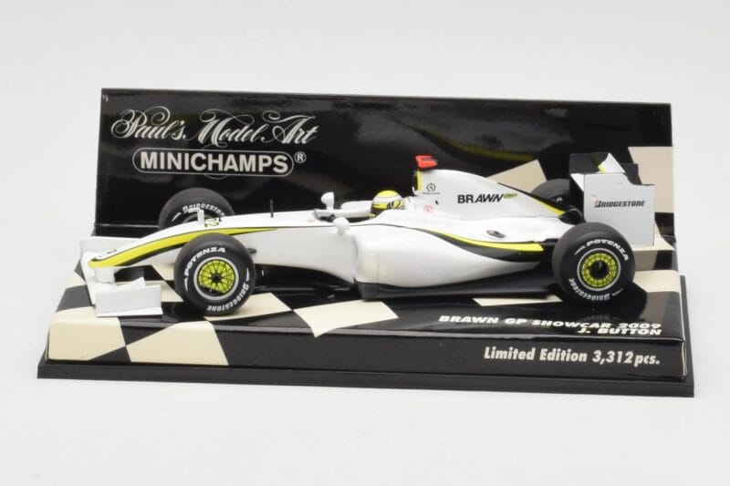Brawn GP Mercedes BGP001 #22 J. Button Showcar 2009 Minichamps 1:43 400090092 Kov