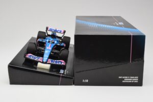 Alpine A522 #14 F. Alonso Australian GP 2022 Minichamps 1:18 147220314 Kov – obrázok 6 z 7