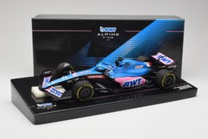 Alpine A522 #14 F. Alonso Australian GP 2022 Minichamps 1:18 147220314 Kov – obrázok 7 z 7