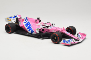 Racing Point RP20 Mercedes #27 N. Hulkenberg BWT Racing Point 70th Anniversary Grand Prix 2020 Minichamps 1:18 110200527 Kov – obrázok 4 z 6