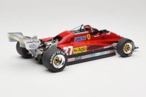 Ferrari 126C2 #27 G. Villeneuve GP Belgium 1982 MCG 1:18 MCG18629F Kov – obrázok 2 z 6
