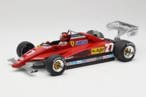 Ferrari 126C2 #27 G. Villeneuve GP Belgium 1982 MCG 1:18 MCG18629F Kov
