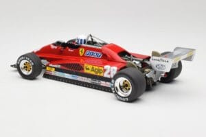 Ferrari 126C2 #28 D. Pironi GP Monaco 1982 MCG 1:18 MCG18628F Kov – obrázok 5 z 6
