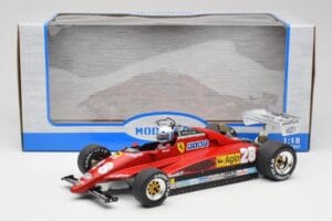 Ferrari 126C2 #28 D. Pironi GP Monaco 1982 MCG 1:18 MCG18628F Kov – obrázok 6 z 6