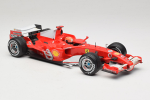 Ferrari 248 F1 #5 M. Schumacher German GP Hockenheimring 2006 Hot Wheels 1:18 J2887 Kov – obrázok 4 z 6