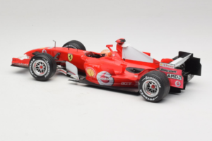 Ferrari 248 F1 #5 M. Schumacher German GP Hockenheimring 2006 Hot Wheels 1:18 J2887 Kov – obrázok 5 z 6