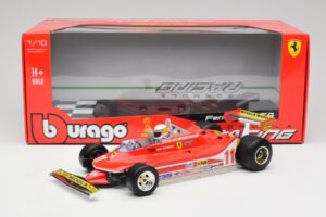Ferrari 312T4 #11 J. Scheckter Italian Grand Prix F1 World Champion 1979 Bburago 1:18 18-16814-18-01544 Kov – obrázok 6 z 6
