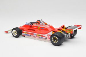 Ferrari 312T4 #12 G. Villeneuve United States Grand Prix East Winner 1979 Bburago 1:18 18-16814-18-01546 Kov – obrázok 5 z 6