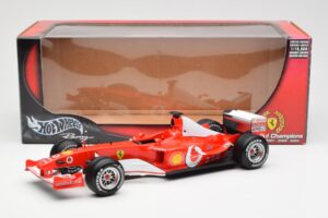 Ferrari F2003-GA F1 Constructors World Champions 2003 Hot Wheels 1:18 G3764 Kov – obrázok 7 z 7
