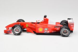 Ferrari F2001 #1 M. Schumacher F1 World Champion 2001 Červený Hot Wheels 1:18 50202 Kov – obrázok 3 z 6
