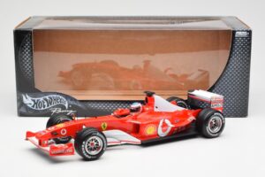 Ferrari F2003-GA #2 R. Barrichello F1 2003 Hot Wheels 1:18 B1024 Kov – obrázok 6 z 6