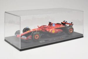 Ferrari SF-24 #16 C. Leclerc Emilia Romagna Grand Prix 2024 Bburago 1:18 18-16821-L-IMOLA-SHOWCASE Kov – obrázok 6 z 7