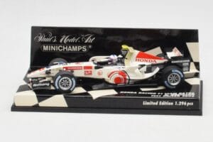 Honda RA106 A. Davidson Test Driver F1 2006 Minichamps 1:43 400060036 Kov