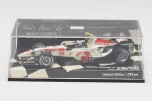 Honda RA106 A. Davidson Test Driver F1 2006 Minichamps 1:43 400060036 Kov – obrázok 5 z 5