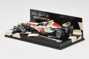Honda RA106 #11 R. Barrichello F1 2006 Minichamps 1:43 400060011 Kov – obrázok 3 z 5