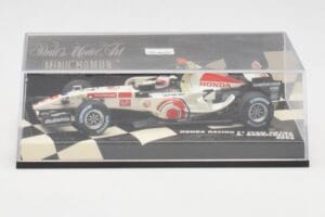 Honda RA106 #11 R. Barrichello F1 2006 Minichamps 1:43 400060011 Kov – obrázok 5 z 5
