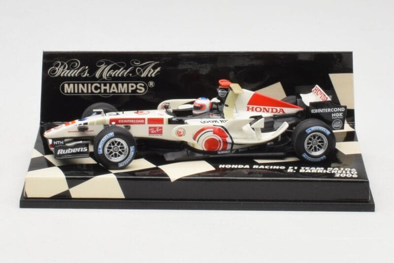Honda RA106 #11 R. Barrichello F1 2006 Minichamps 1:43 400060011 Kov